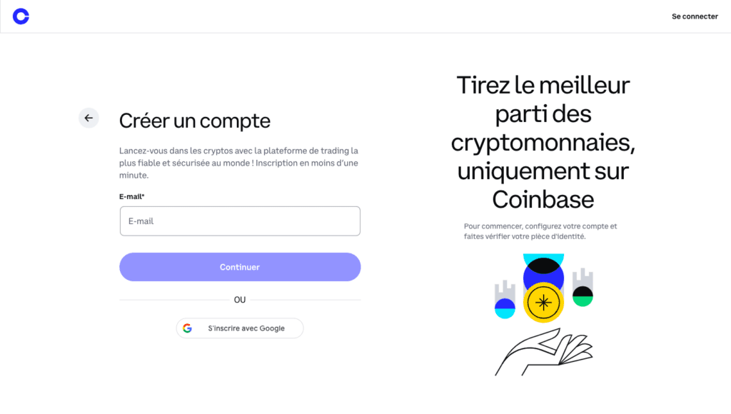Comment créer un compte sur Coinbase en 10 étapes? 7 Comment créer un compte sur Coinbase ?