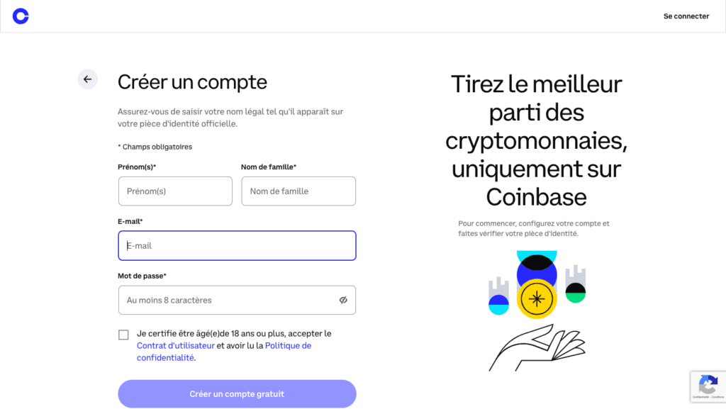 Comment créer un compte sur Coinbase en 10 étapes? 8 Comment créer un compte sur Coinbase ?