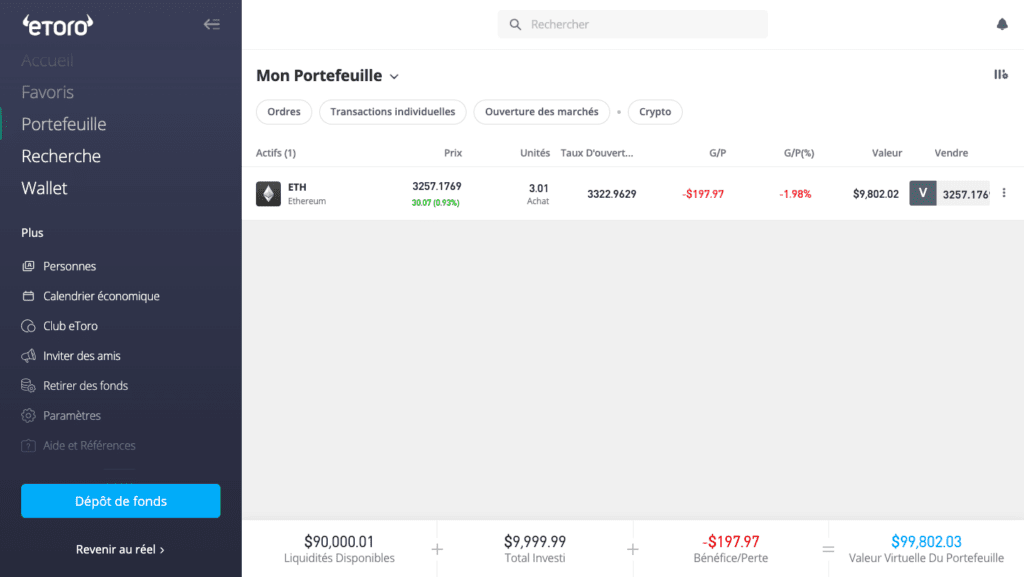 Comment acheter Ethereum sur eToro : Guide clair de 6 étapes